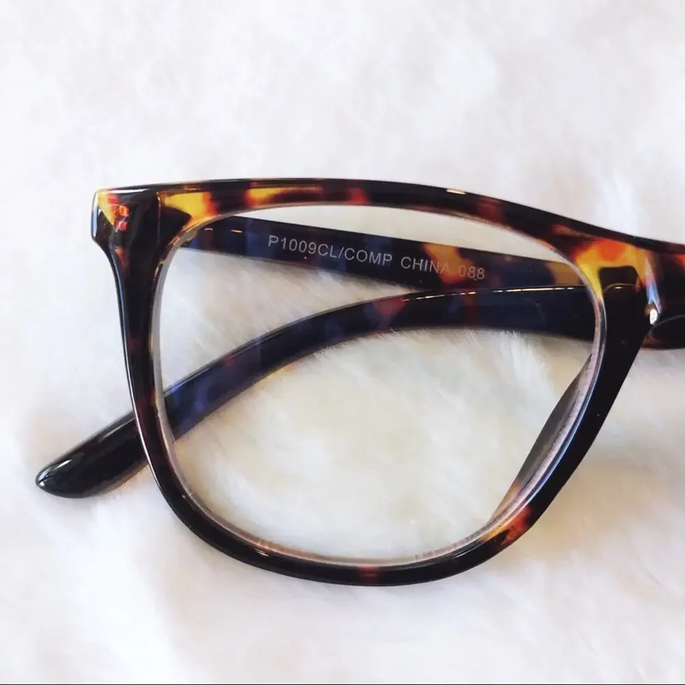 Frank Tortoise Brown Computer Blue Light Glasses - Picture 3 of 8